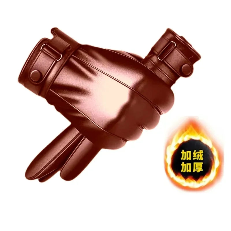 Gants Cuir Hiver