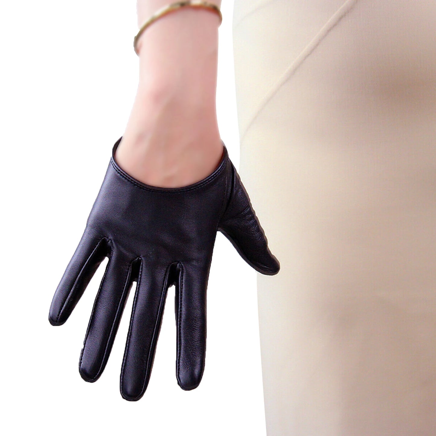 Gants Cuir Oversize