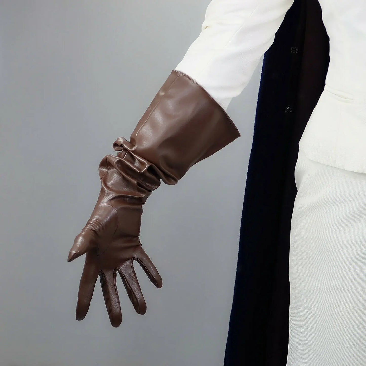 Gants Cuir Oversize