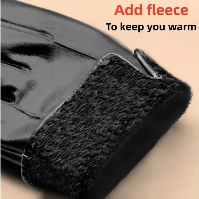 Gants Cuir Hiver