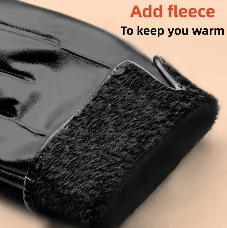 Gants Cuir Hiver