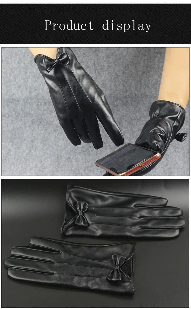 Gants Cuir Femme