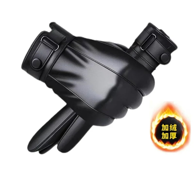 Gants Cuir Hiver
