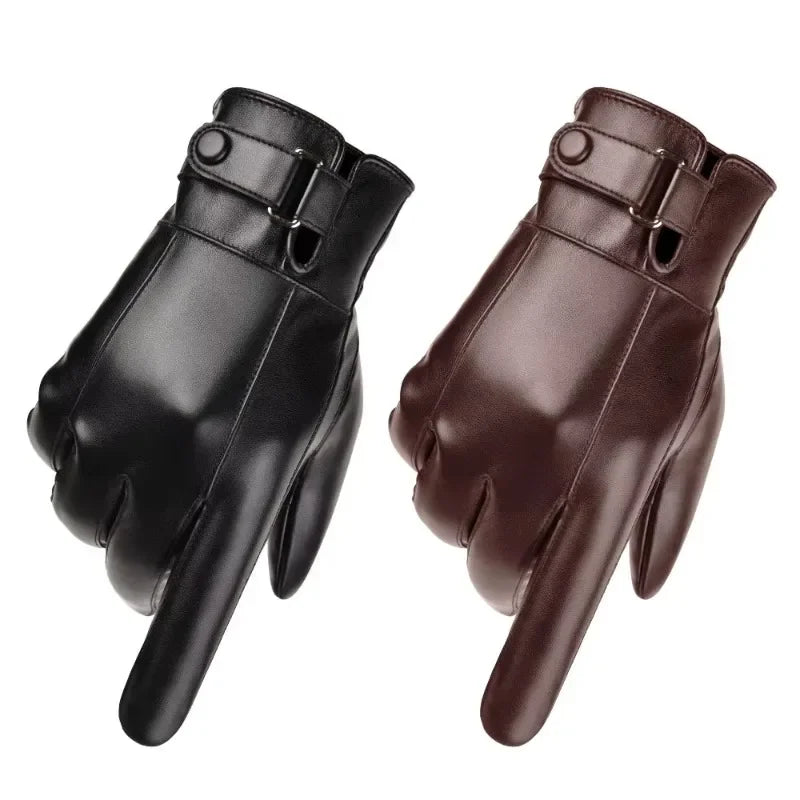 Gants Cuir Hiver