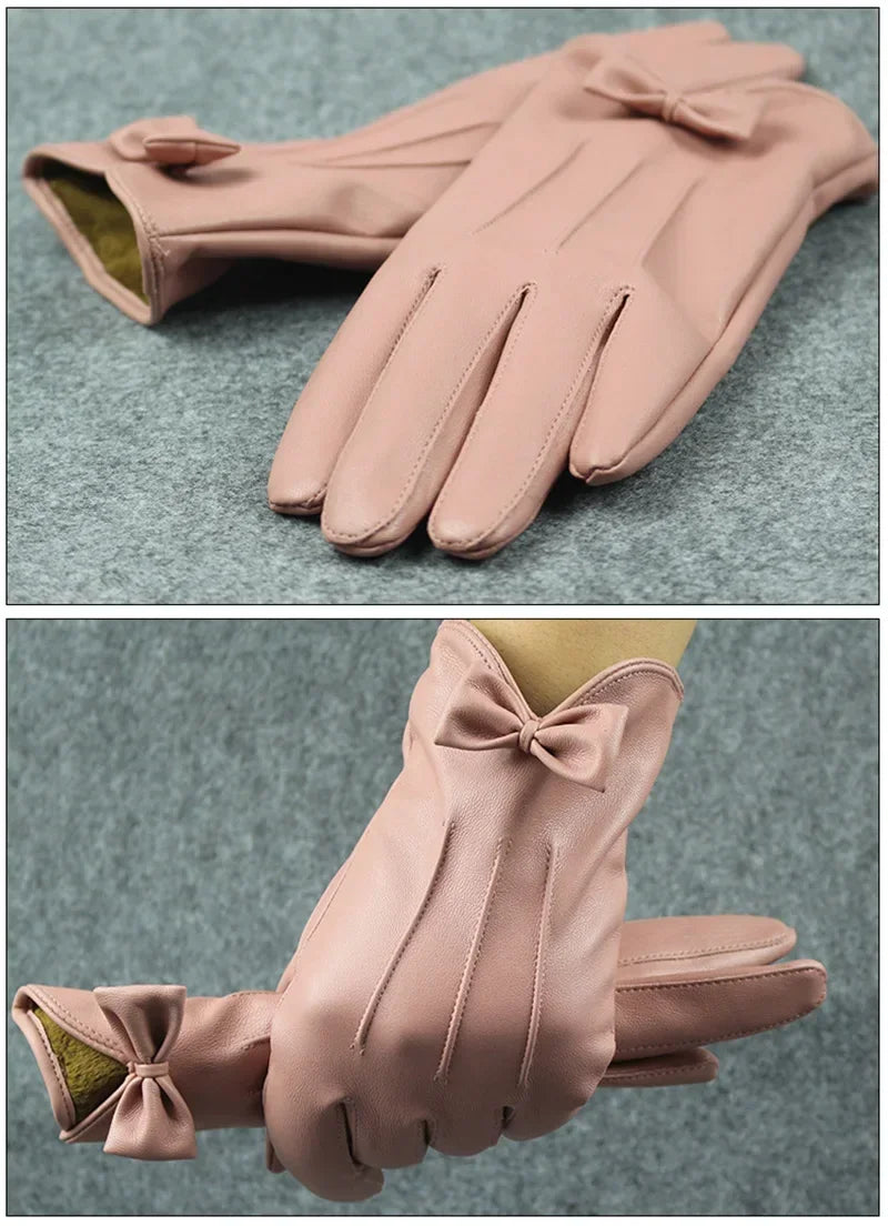 Gants Cuir Femme