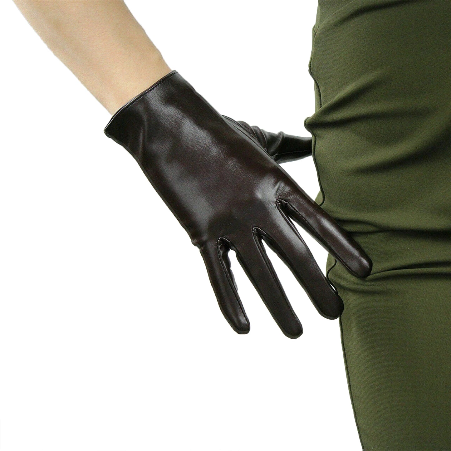 Gants Cuir Oversize