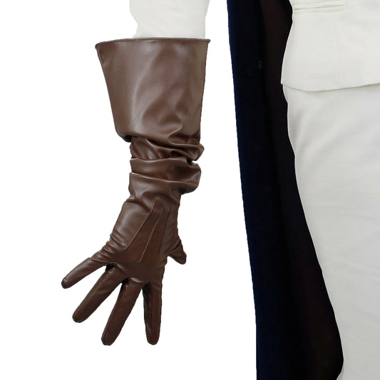 Gants Cuir Oversize